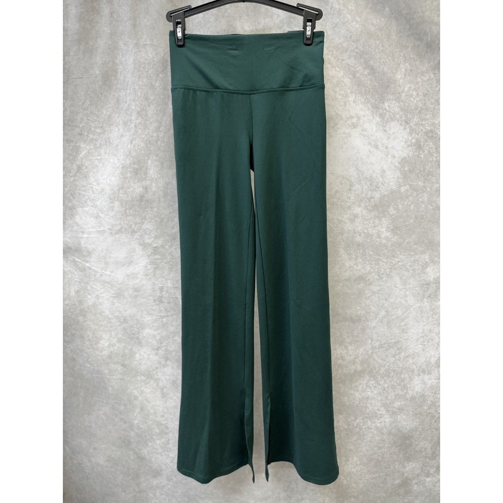 DSG XS Split Wide Leg Pants Green NWT